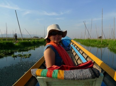 Boat ride on Inle Lake, Myanmar